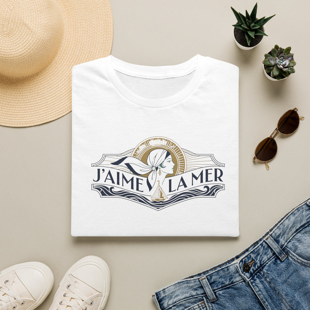 J' Aime La Mer Banner T-Shirt