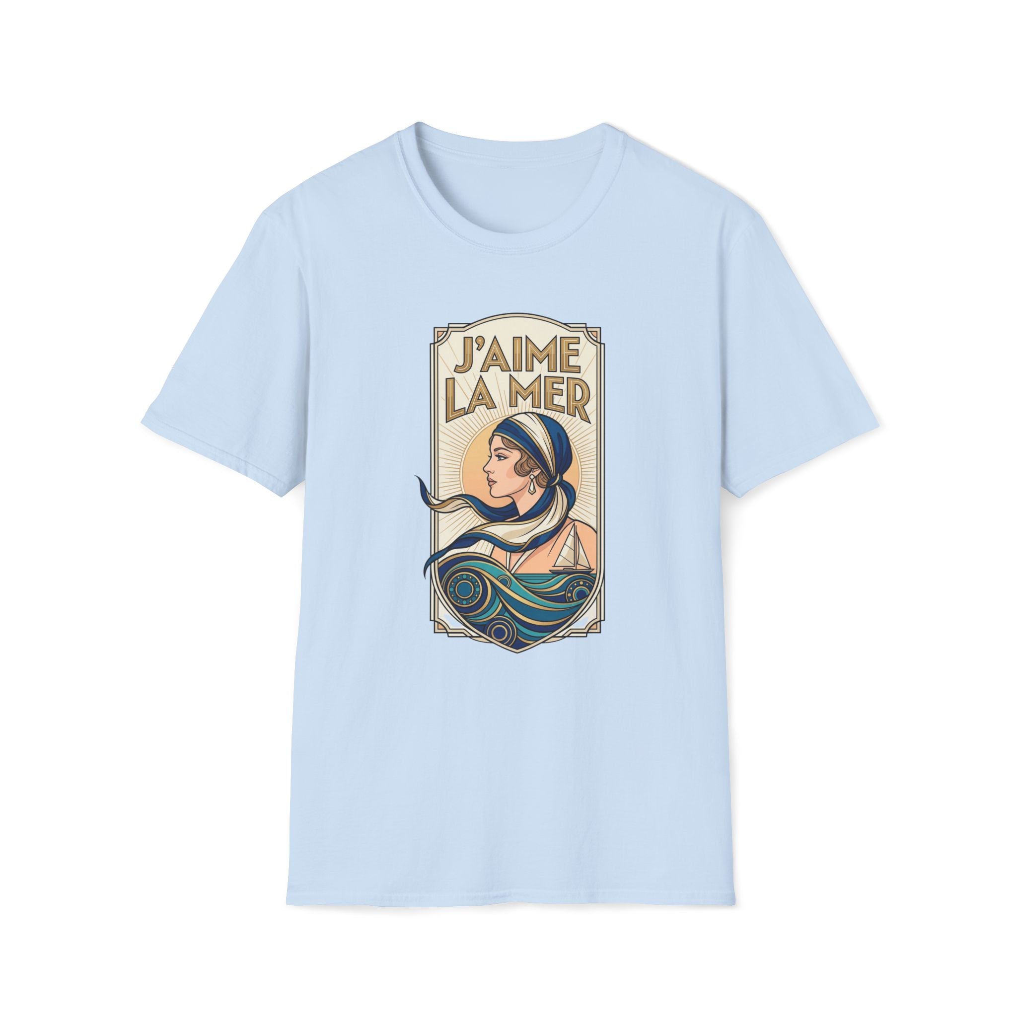 Art Deco lady T-Shirt 2