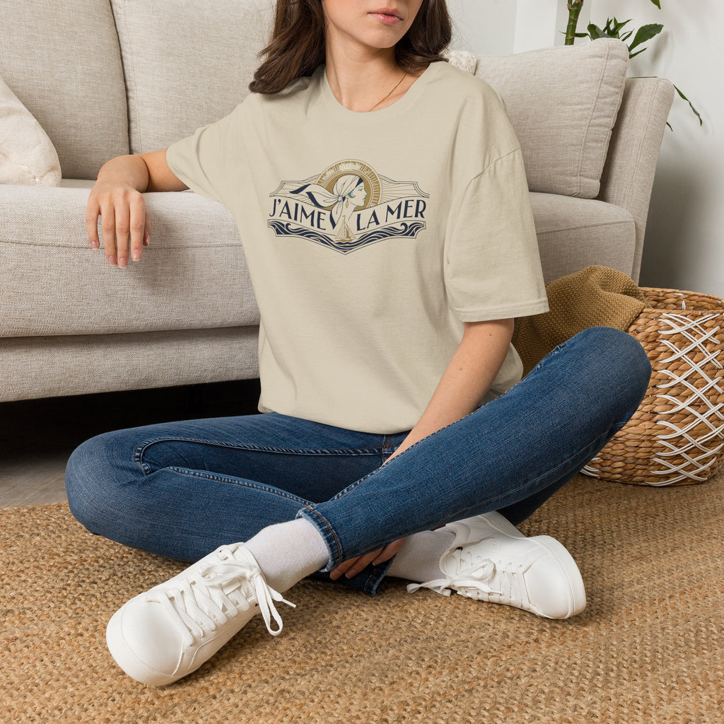 J' Aime La Mer Banner T-Shirt