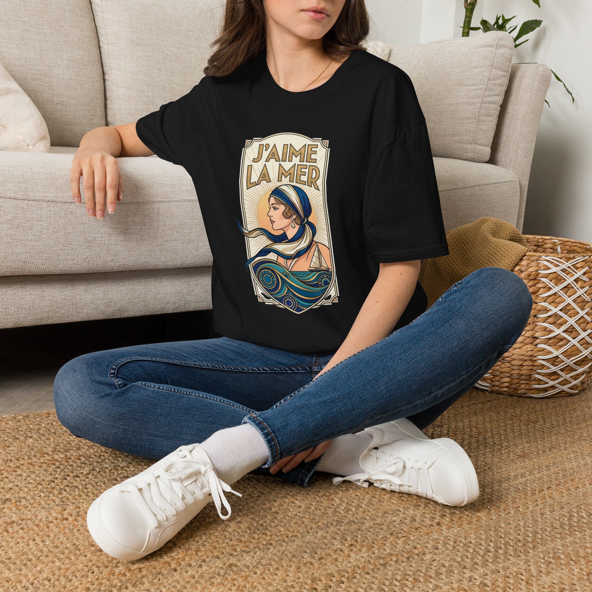 Art Deco lady T-Shirt 2