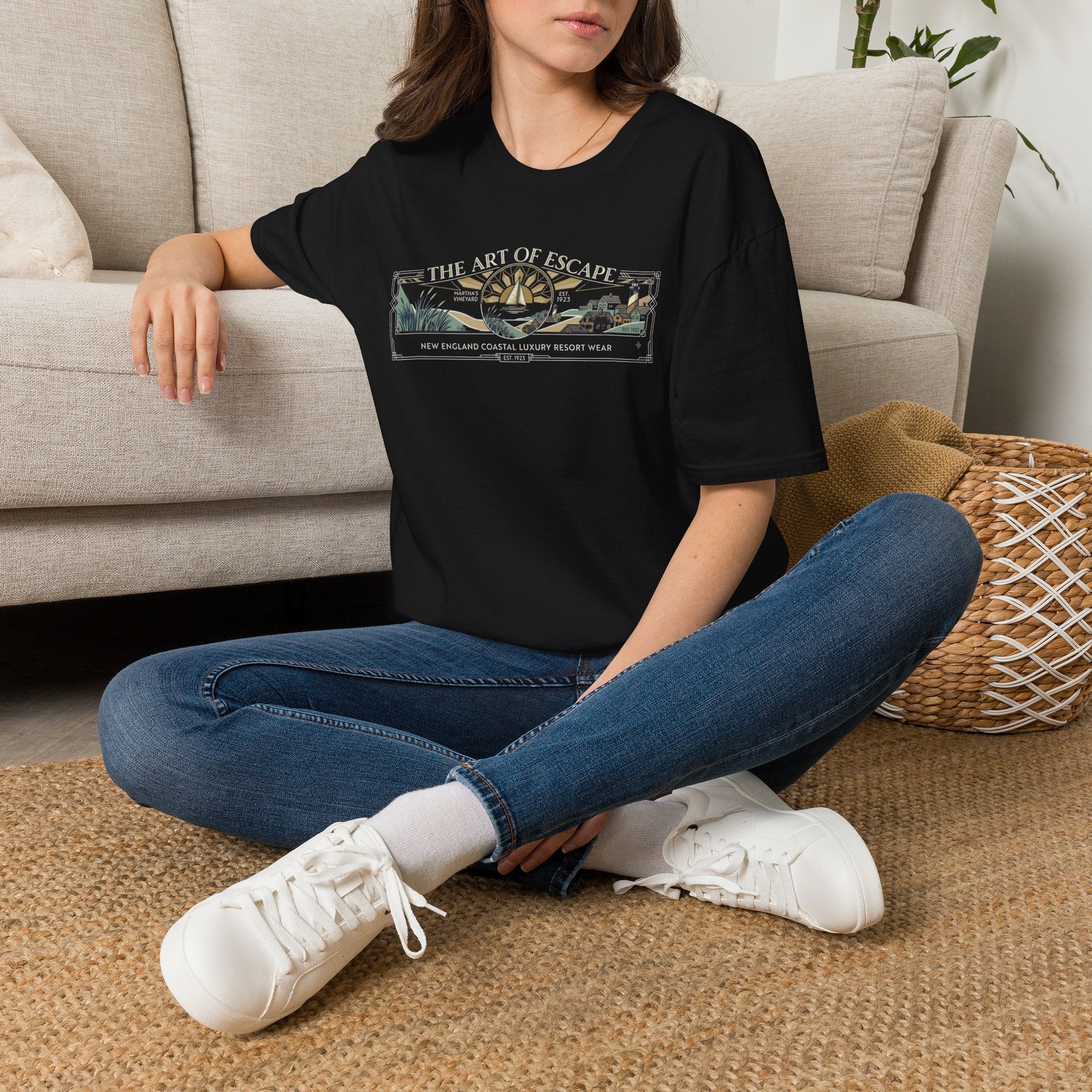 The Art of Escape - M. Vinyard top banner Dark T Shirt