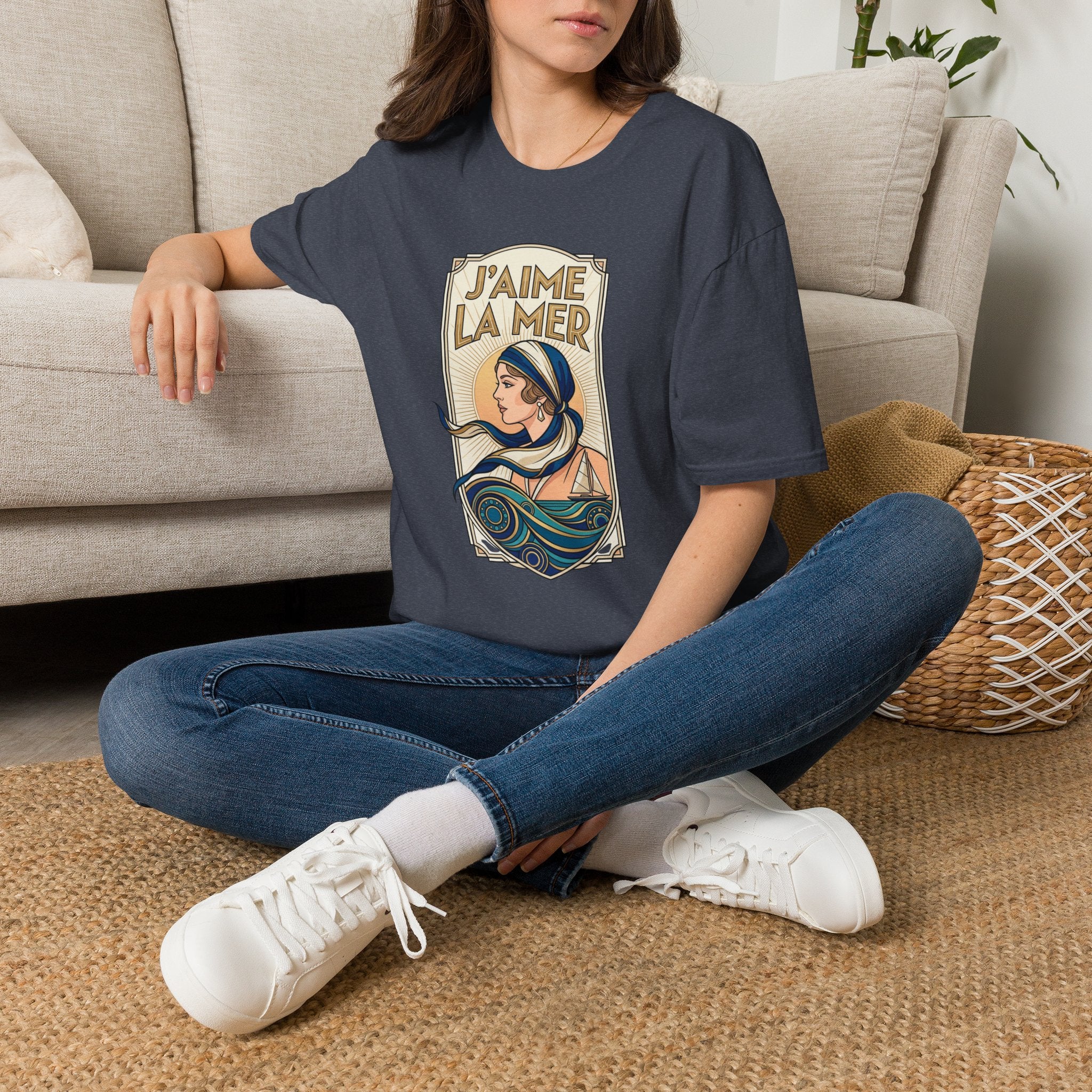 Art Deco lady T-Shirt 2