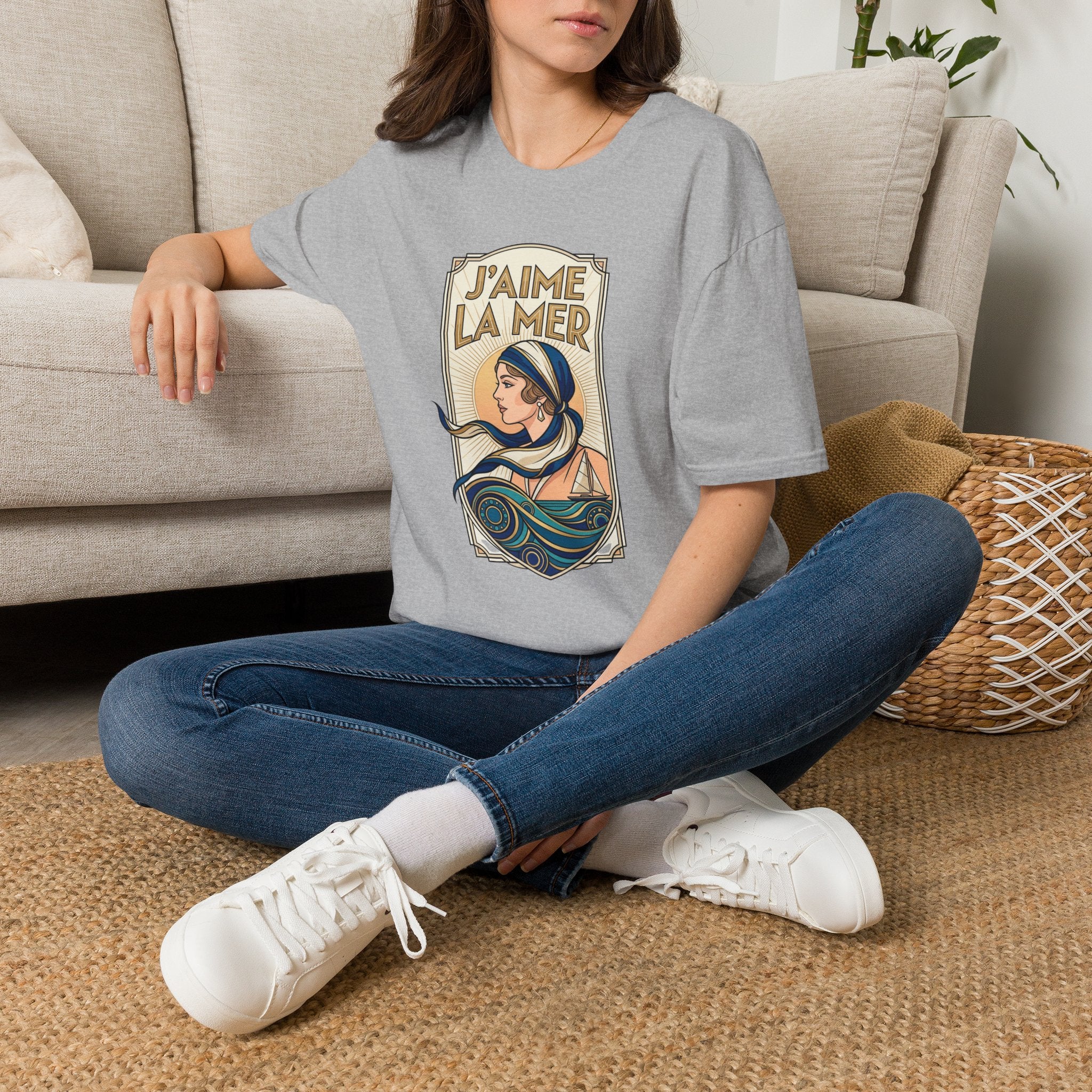 Art Deco lady T-Shirt 2