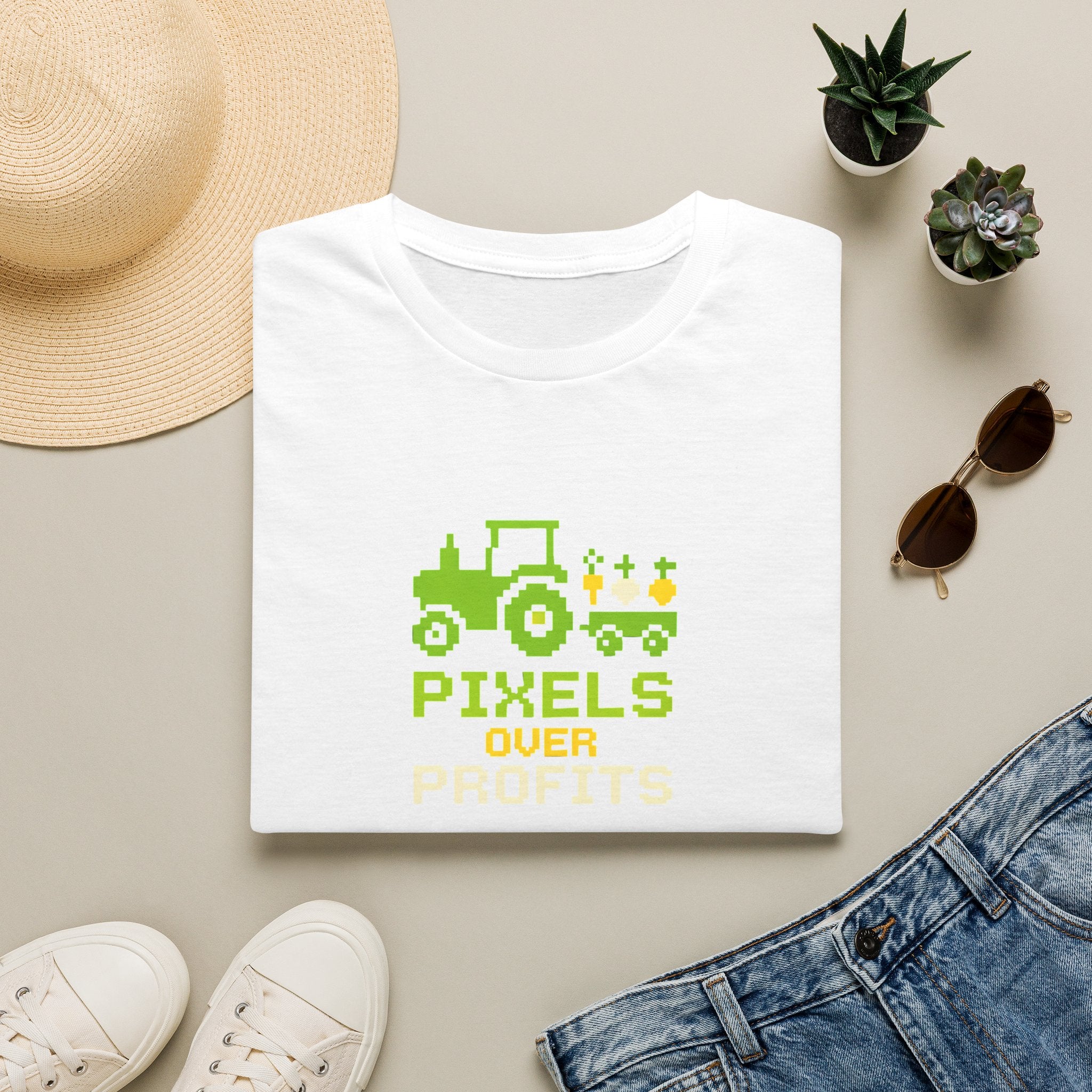 Pixels Over Profits T-Shirt