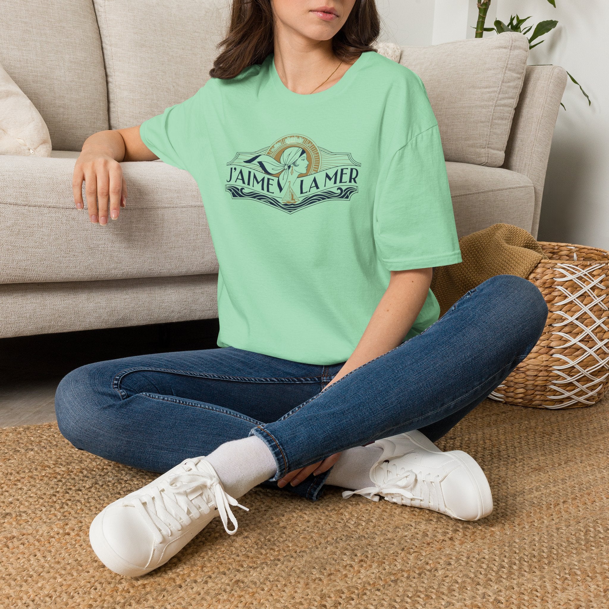 J' Aime La Mer Banner T-Shirt