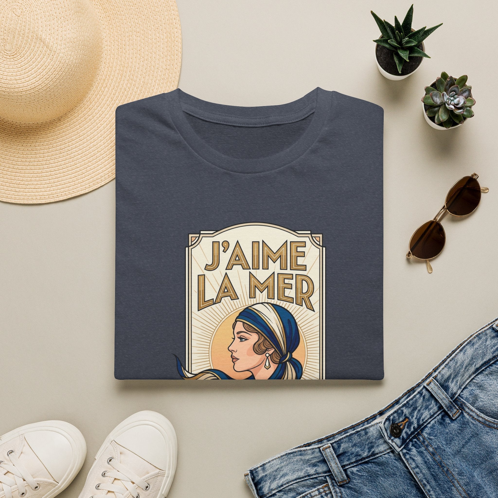 Art Deco lady T-Shirt 2