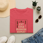 Cut Edge Burnish Repeat T-Shirt