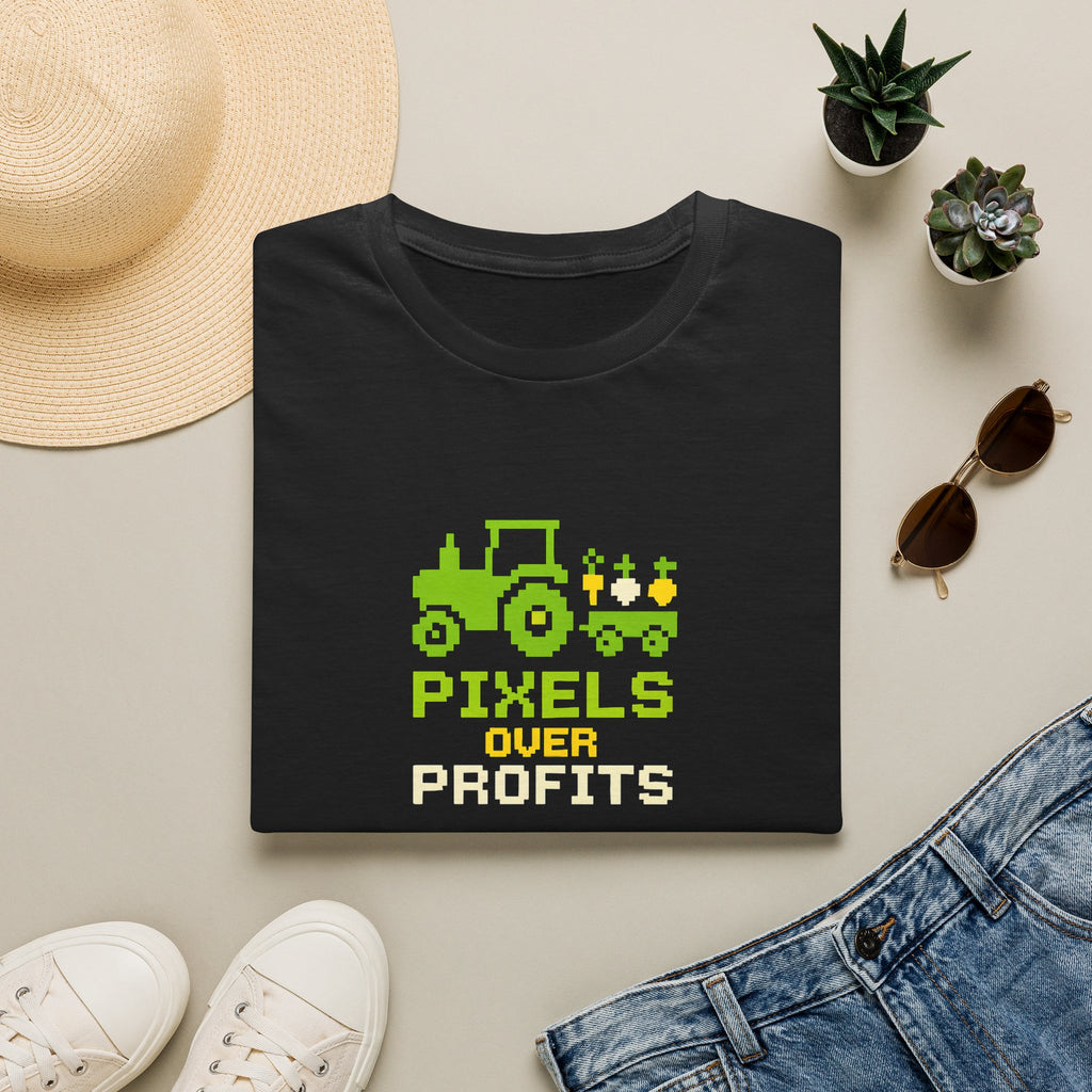 Pixels Over Profits T-Shirt