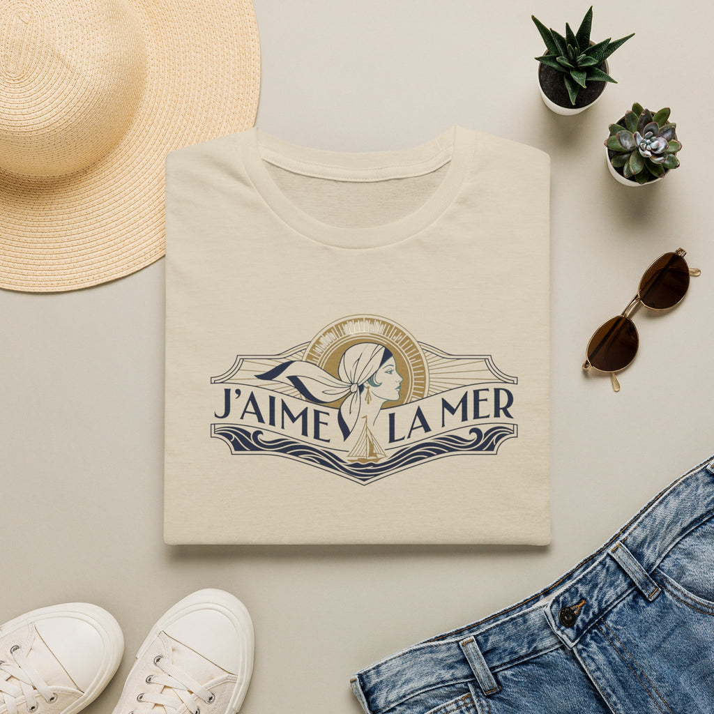J' Aime La Mer Banner T-Shirt