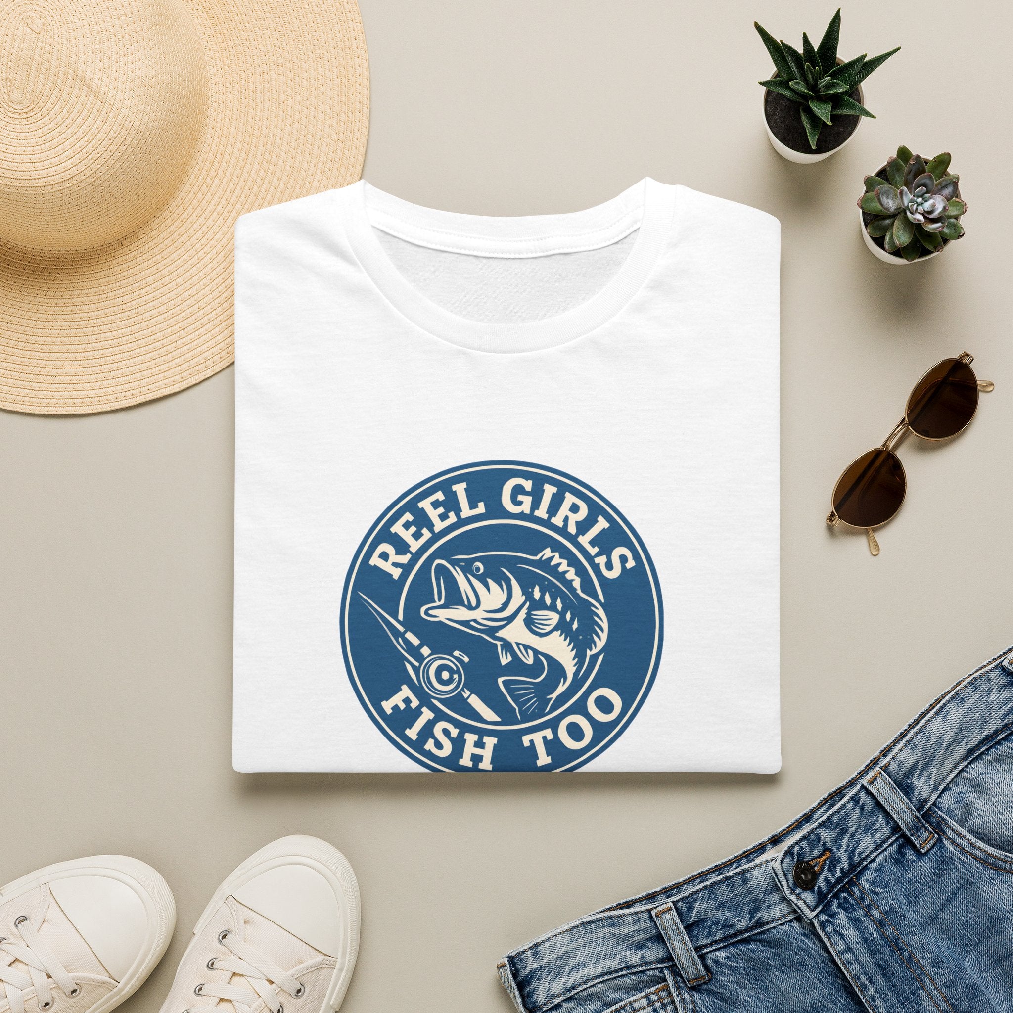 Reel Girls Fish Too T-Shirt