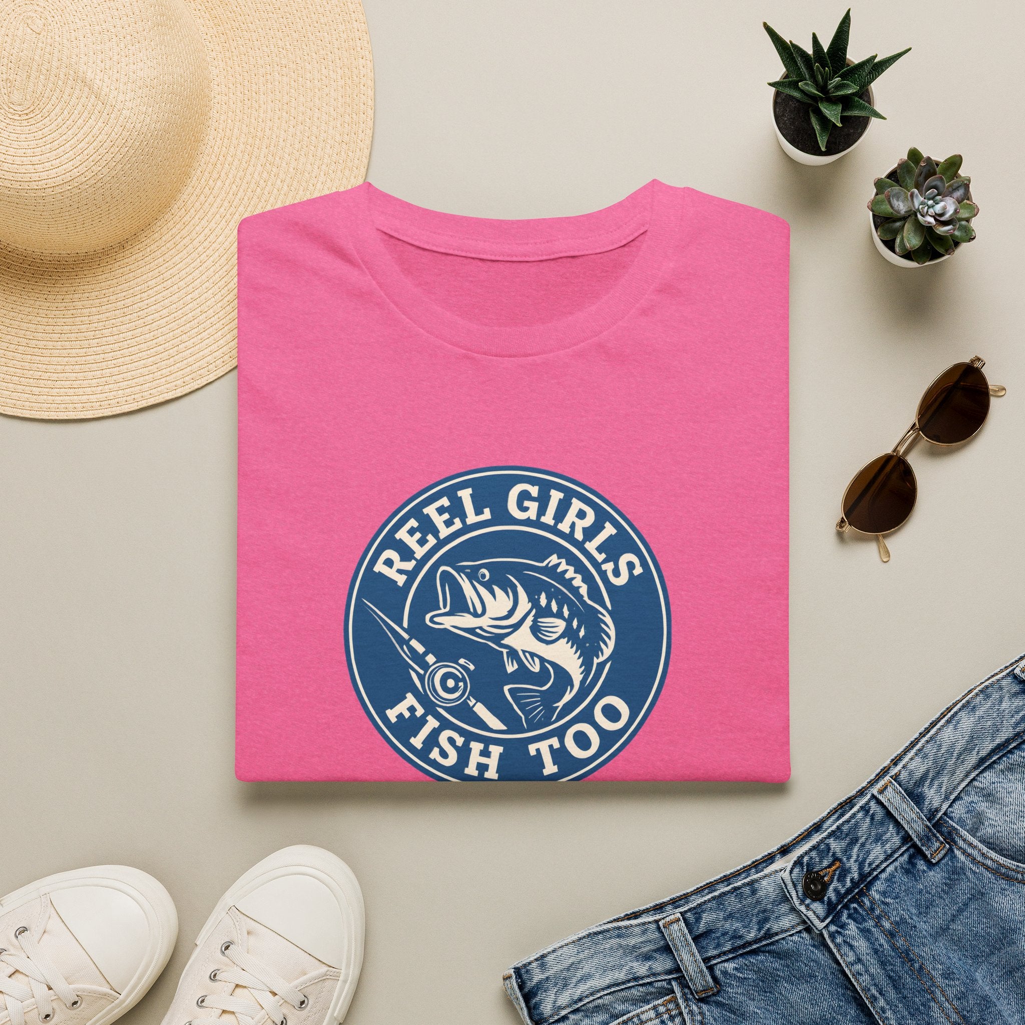 Reel Girls Fish Too T-Shirt
