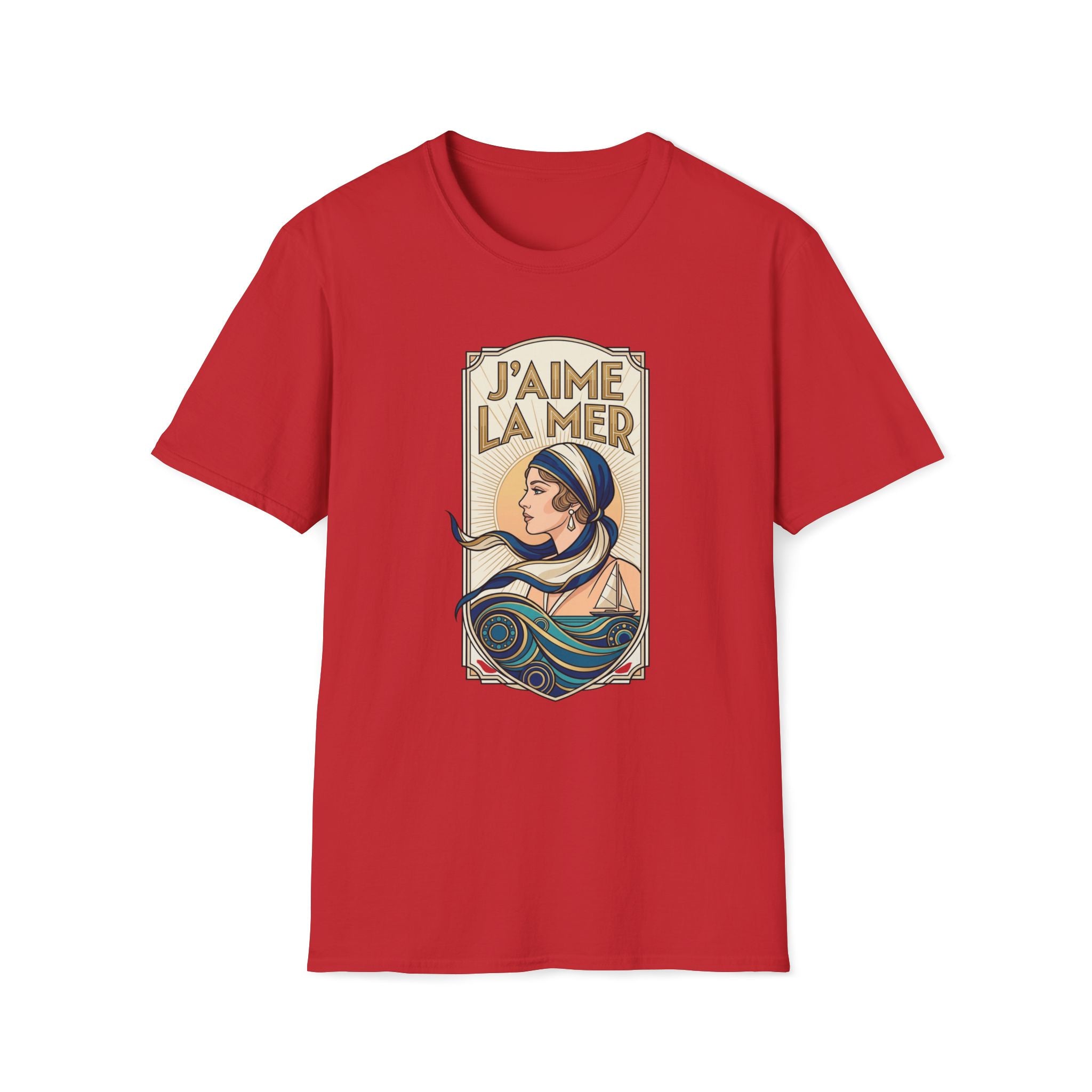 Art Deco lady T-Shirt 2