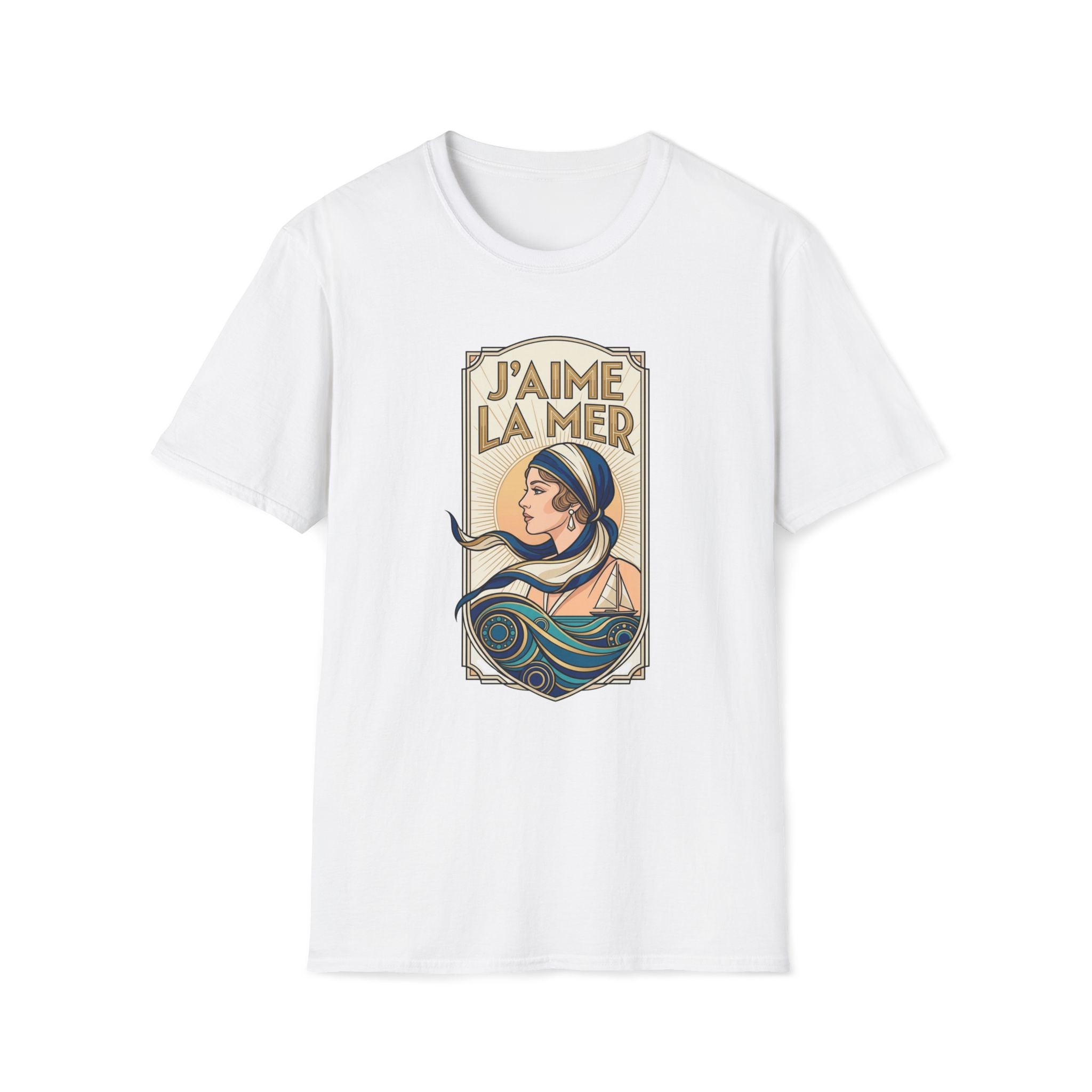 Art Deco lady T-Shirt 2