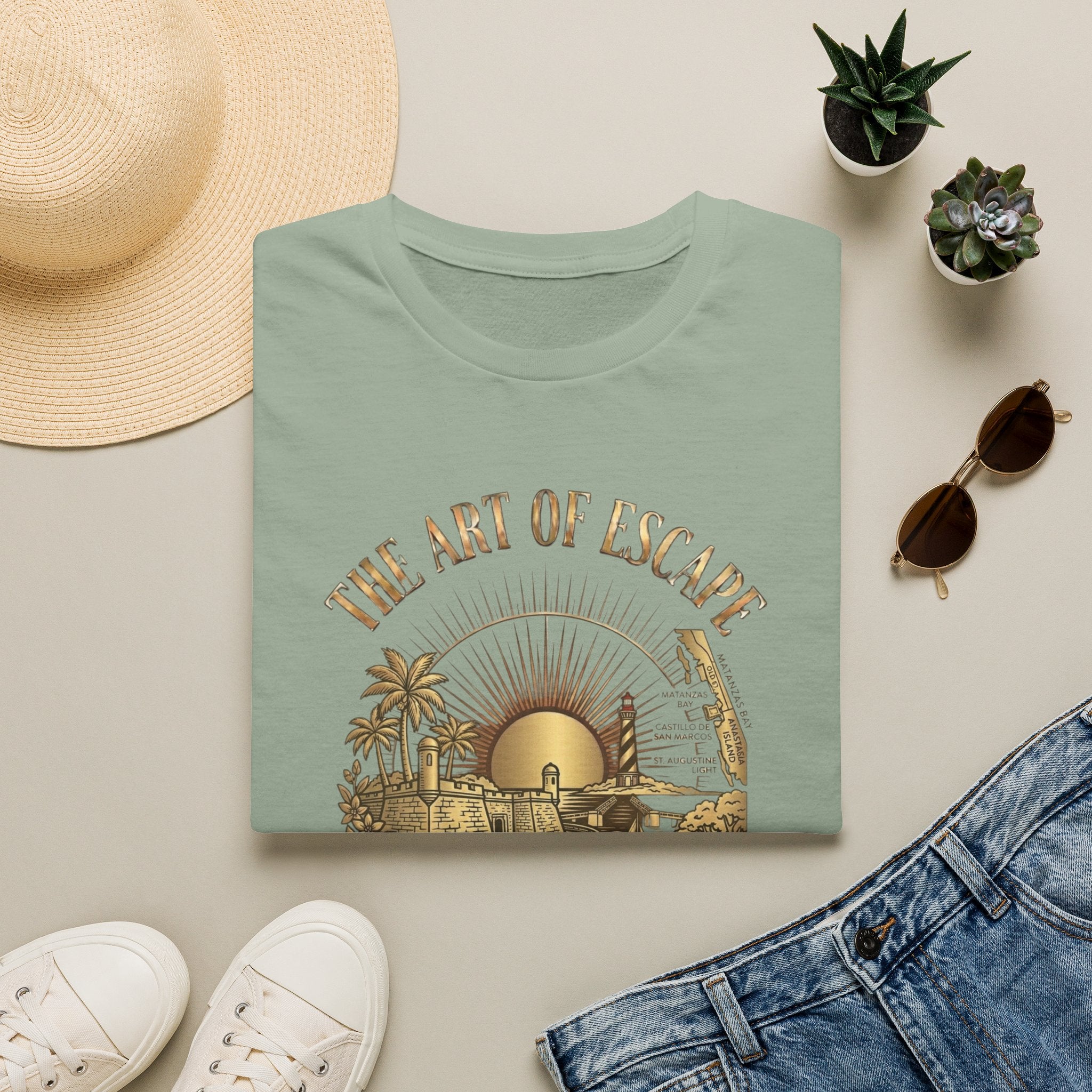 St Augustine Art of Escape T-Shirt