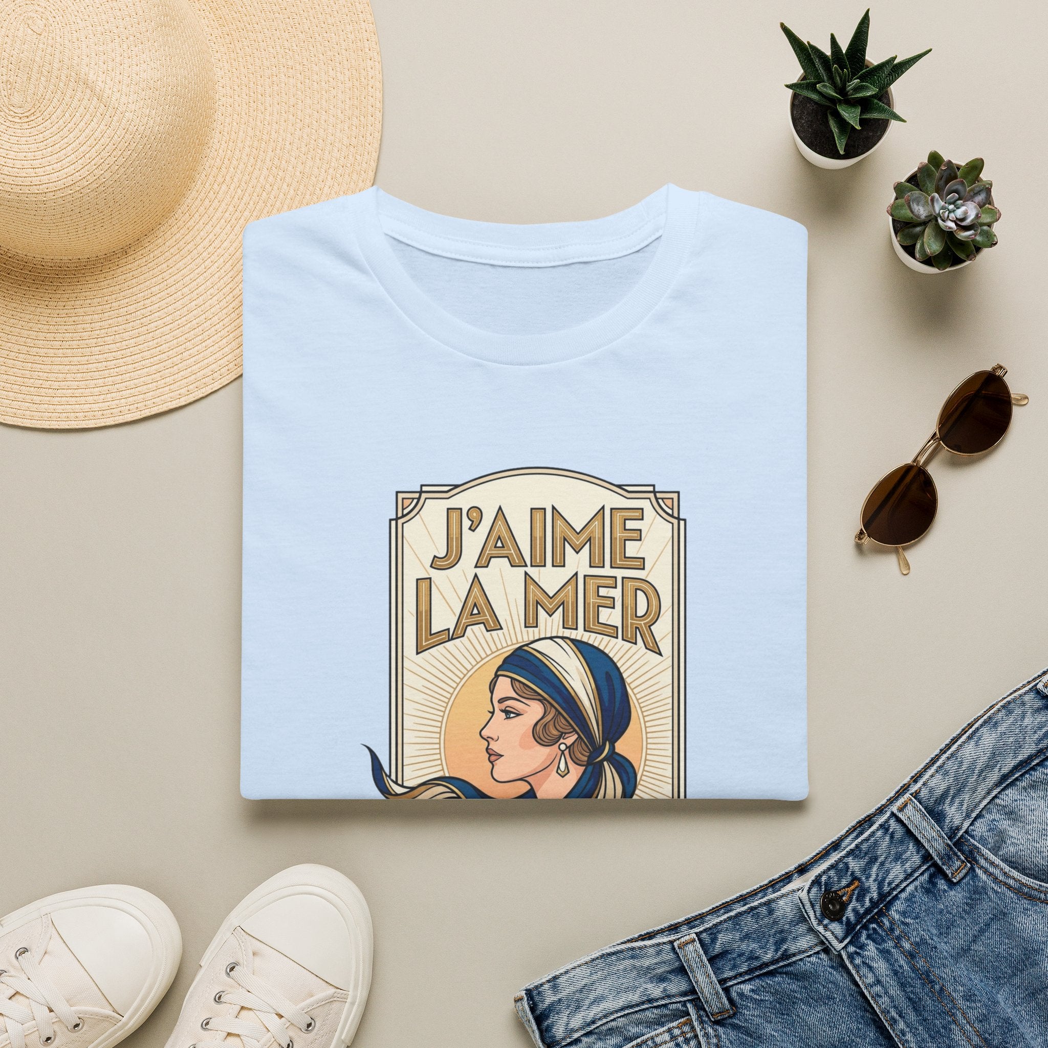 Art Deco lady T-Shirt 2