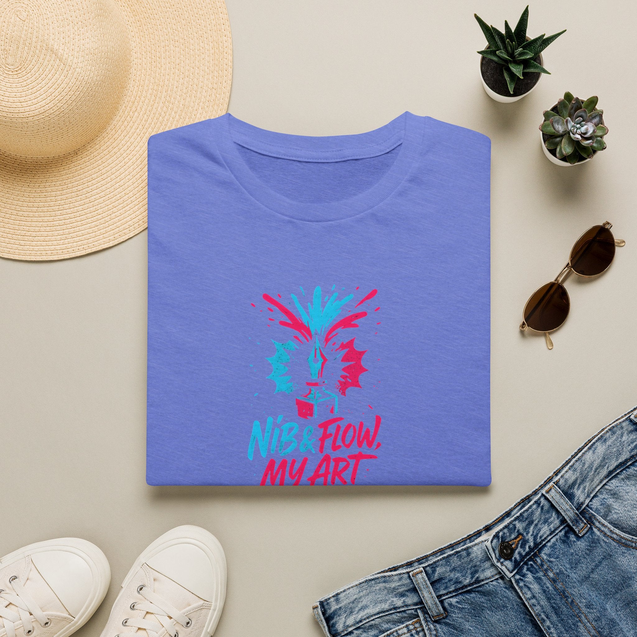 Nib and Flow Art T-Shirt