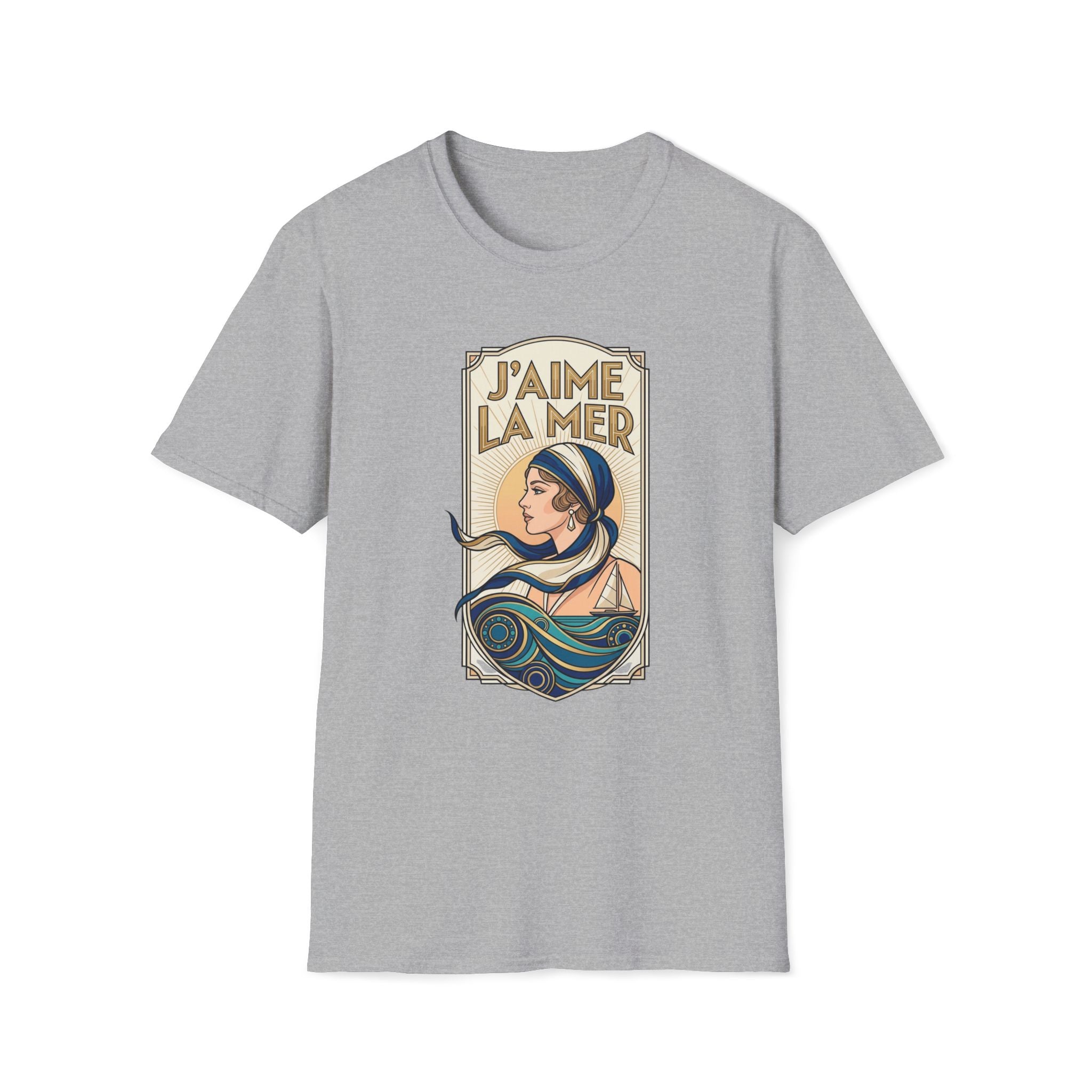 Art Deco lady T-Shirt 2