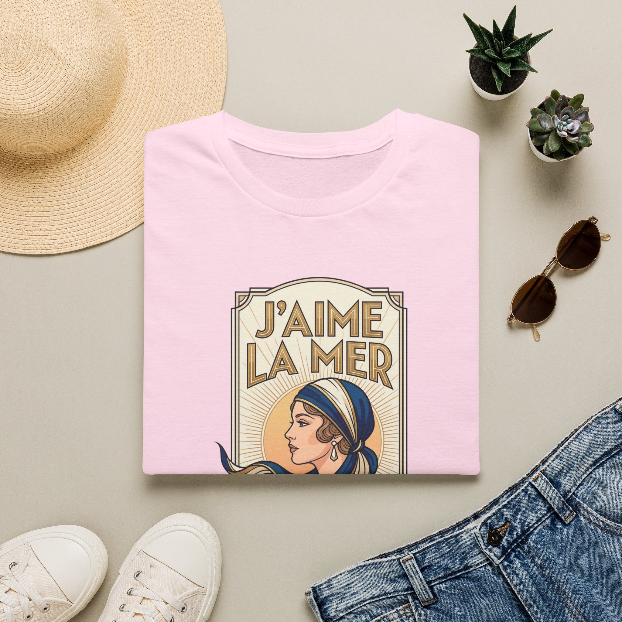 Art Deco lady T-Shirt 2