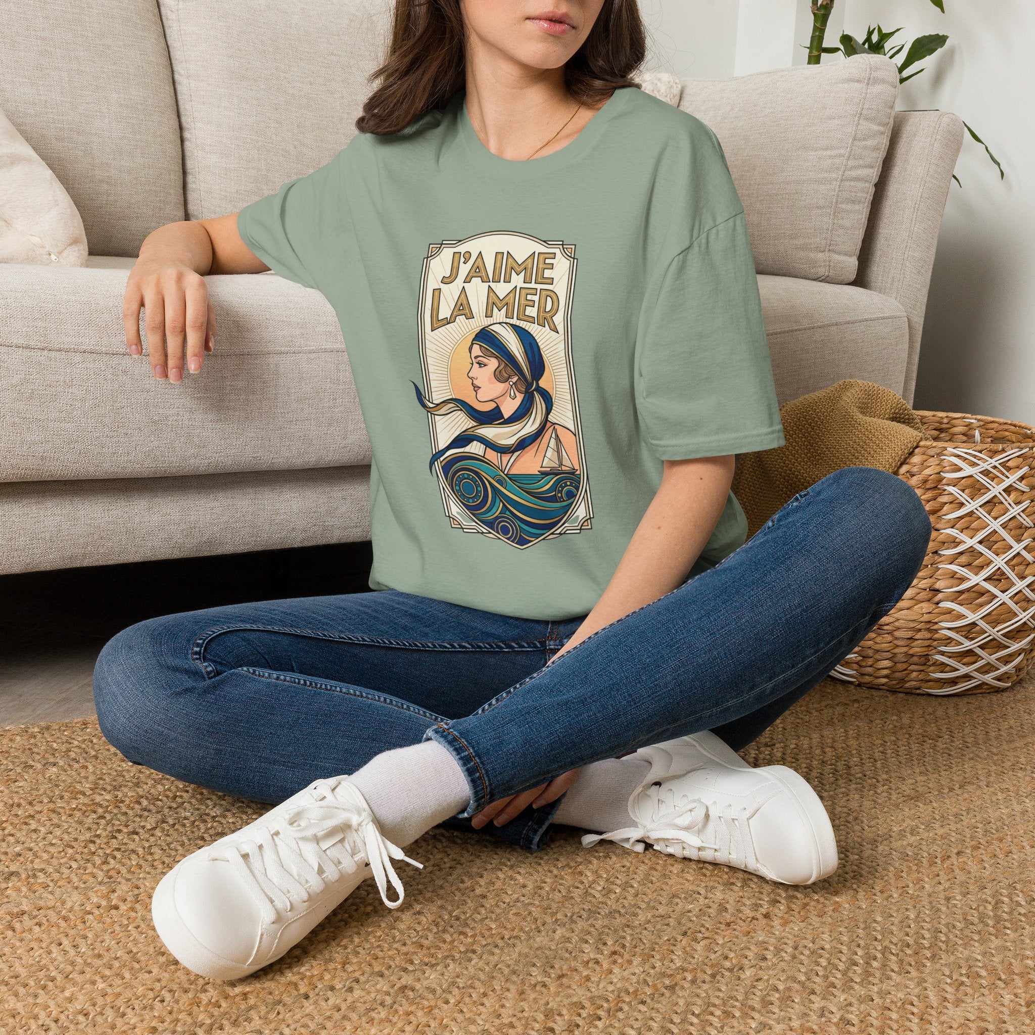 Art Deco lady T-Shirt 2
